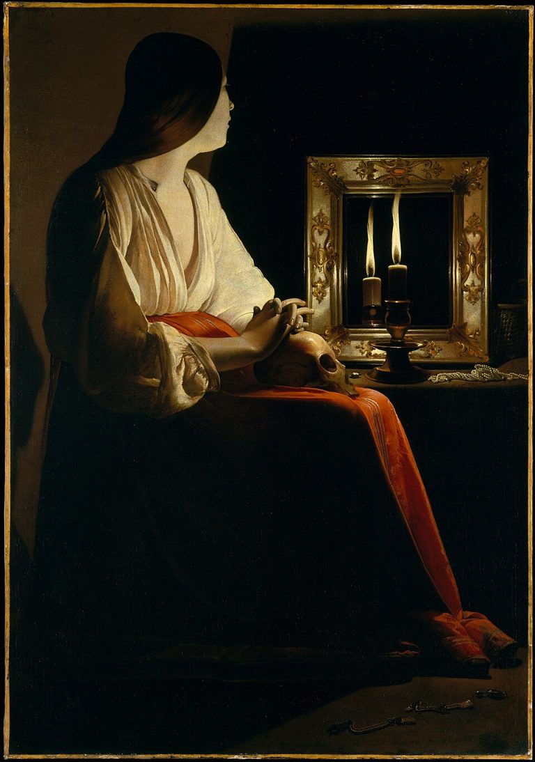 Lire la suite à propos de l’article Madeleine aux deux flammes – Georges de La Tour
