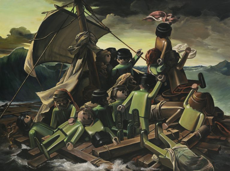 Lire la suite à propos de l’article Le musée détourné : Le radeau de la méduse – Pierre-Adrien Sollier