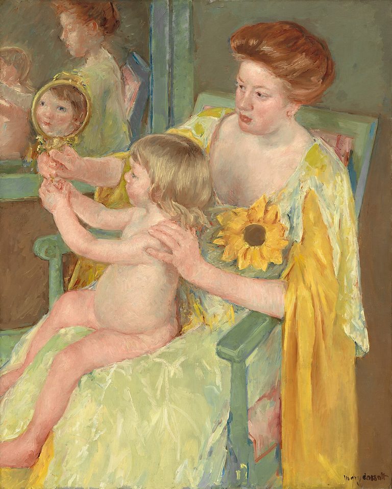 Lire la suite à propos de l’article Femme au tournesol – Mary Cassatt